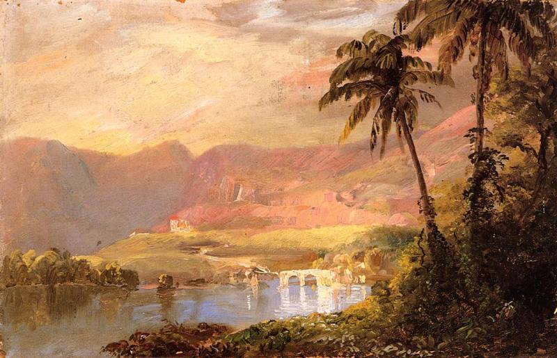 Frederic Edwin Church Tropical Landscape Germany oil painting art